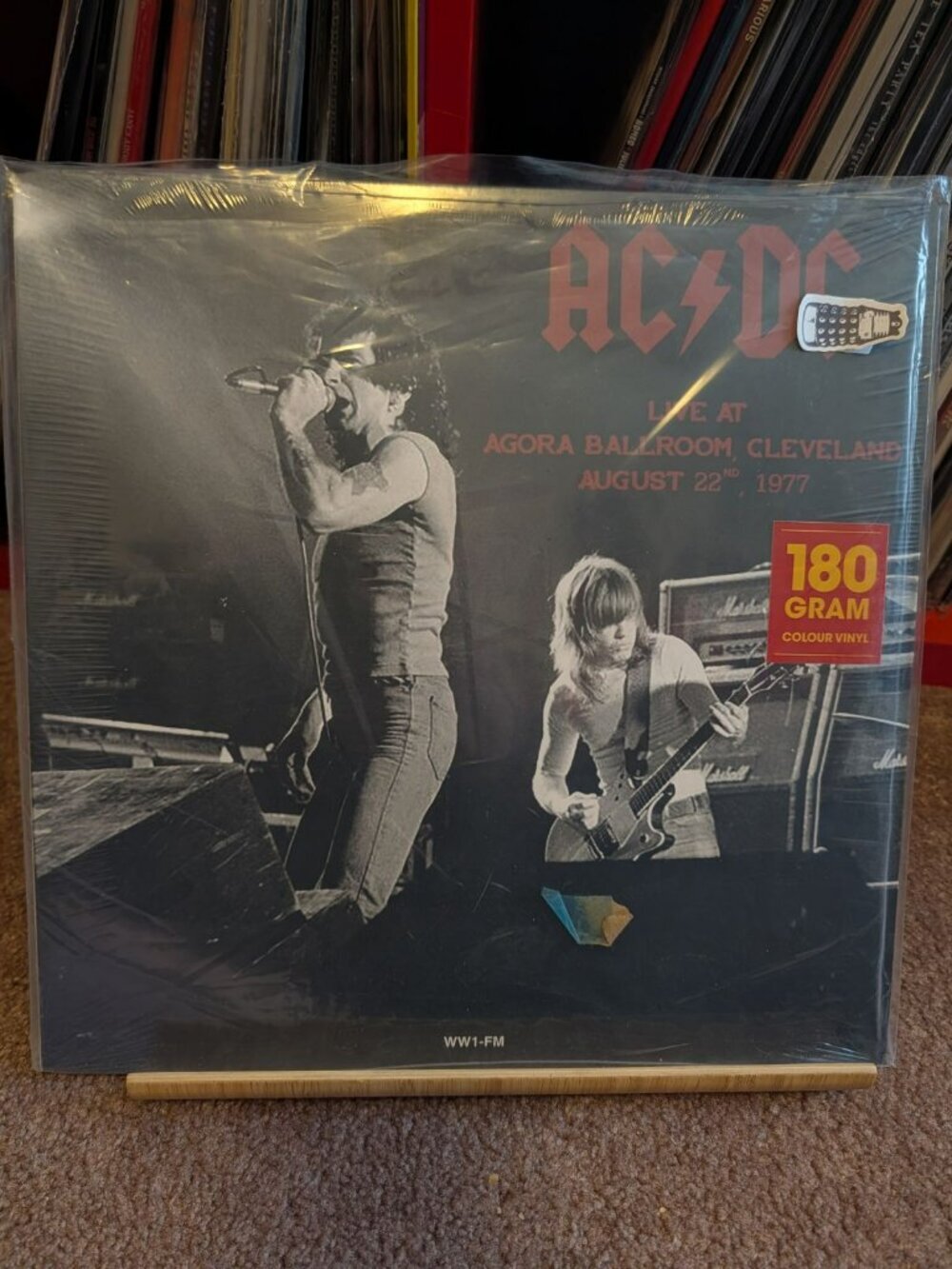 AC DC Live Cleveland '77 Vinyl Record